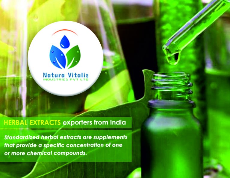 Herbal Extracts Exporters, Manufacturers & Suppliers India Natura Vitalis